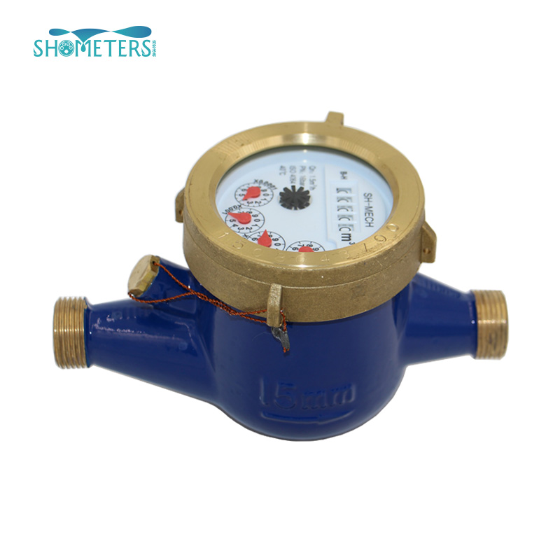 Multi Jet Water Meter Pulse Output Class B Residential Cold DN25