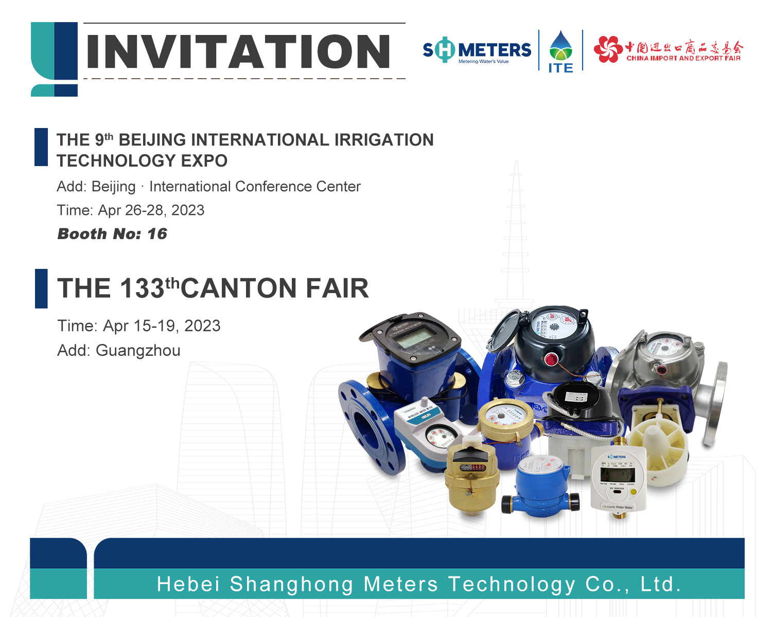 Invitation from S.H.Meters