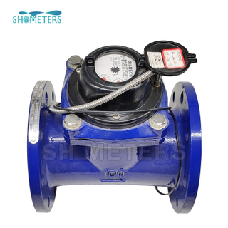 Woltman Water Meter for Industrial Pulse Output electronic display