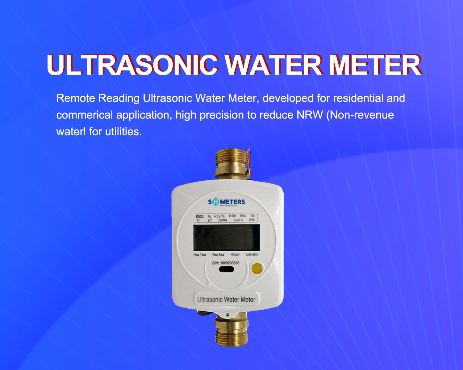 Do you use an ultrasonic water meter?