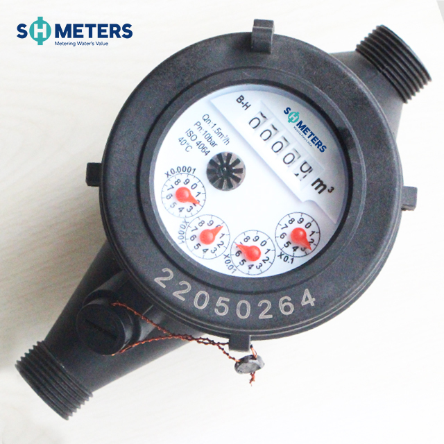 DN32 Plastic water meter Multi Jet water meter