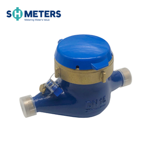 DN15~50 Dry Dial Multi Jet Brass Water Meter