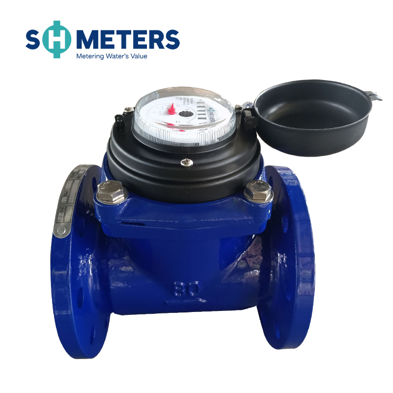 low price cast iron mechanism dn400 removable woltman industrial water meter price