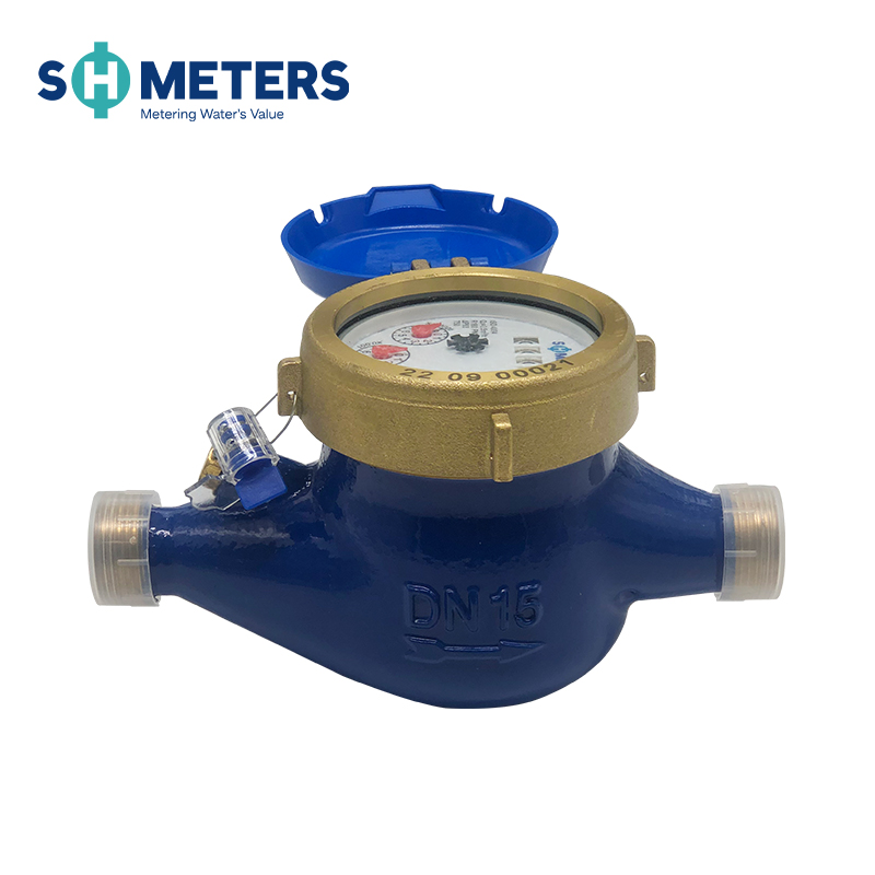 Multi Jet Water Meter Class C R160 Dry Type Water Meter 