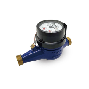 Dry-dial Plastic cover Brass Body multi jet Water Meters