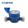 brass single jet water meter