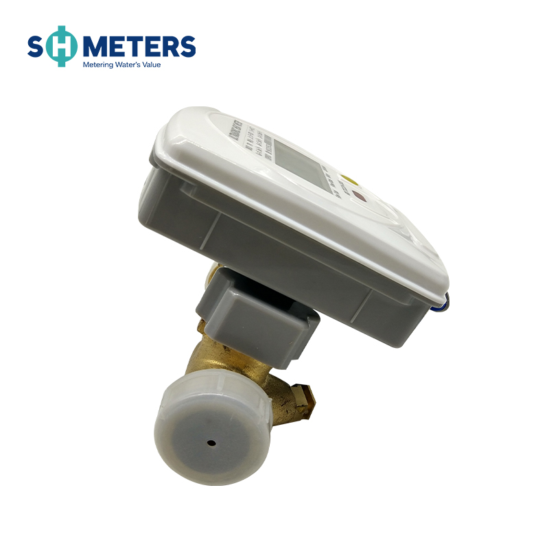 dn 40 digital remote brass ultrasonic water flow meter 