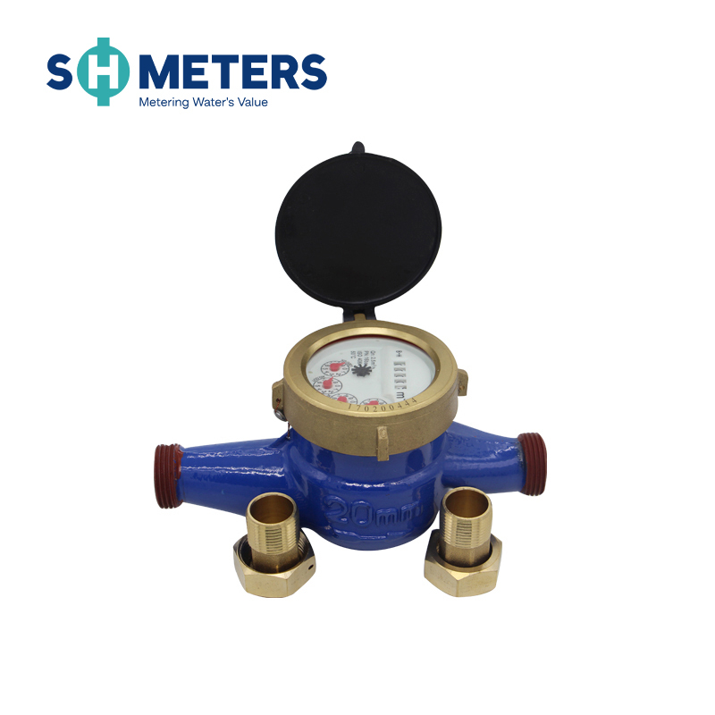 High quality multi jet water meter of cast iron