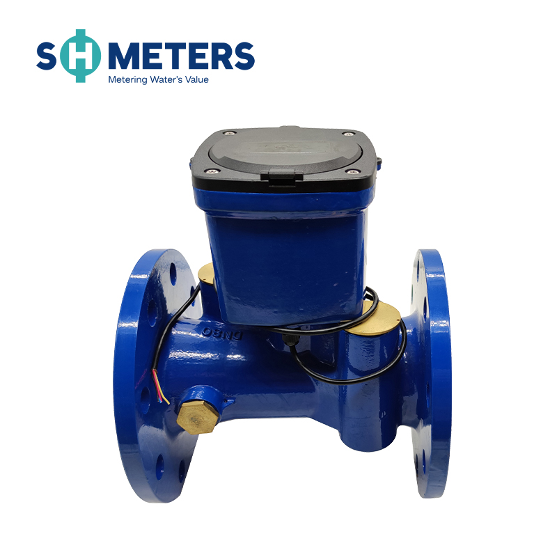 Pressure display ultrasonic water meter for Agricultural support integrate system 