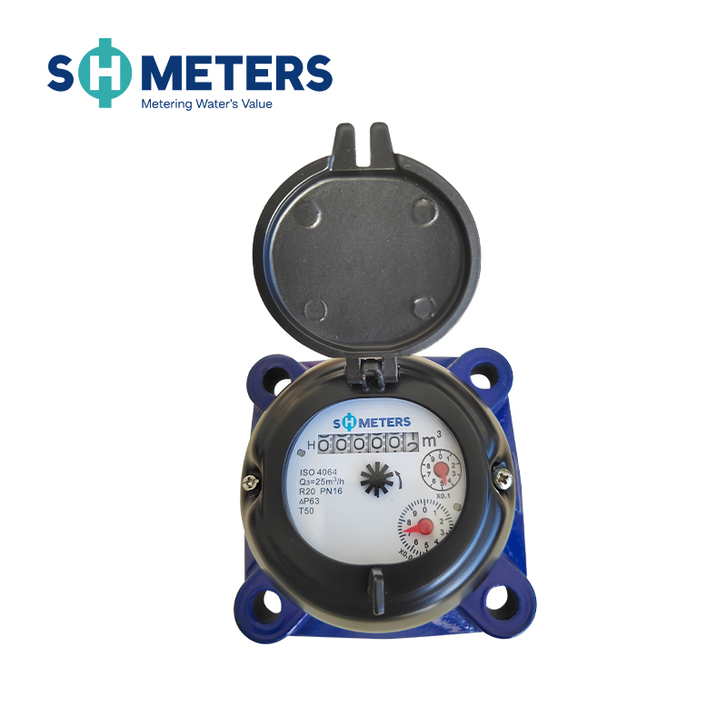 large caliber mechanism woltman water meter
