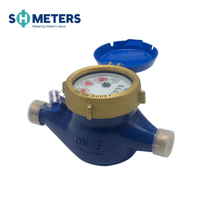DN20 Brass water meter Multi Jet water meter