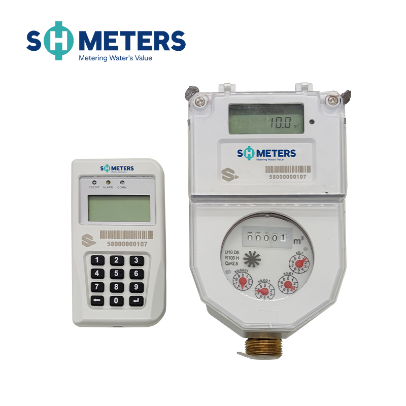 Prepaid Water Meter Split Keypad STS China