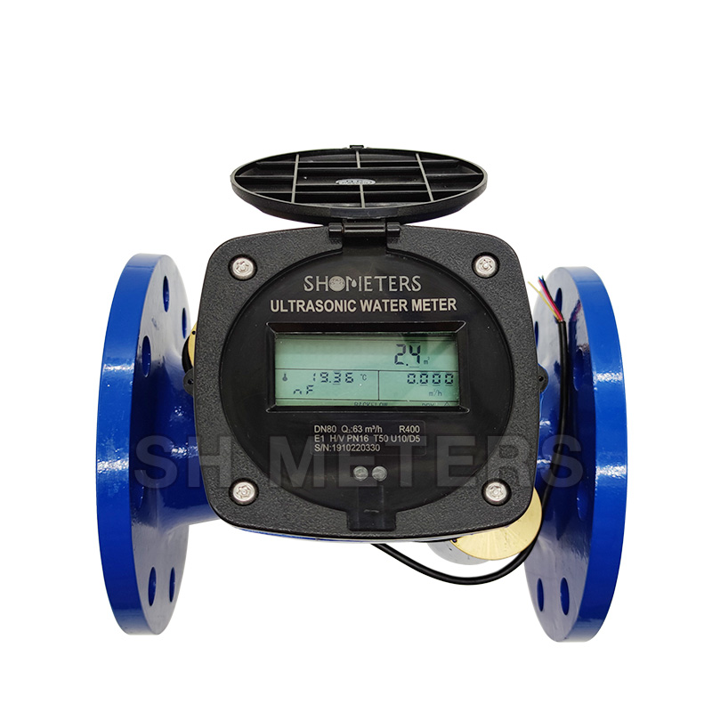 Ultrasonic Water Meter Modbus Smart DN 50 -DN 300 R250 Wireless Remote 