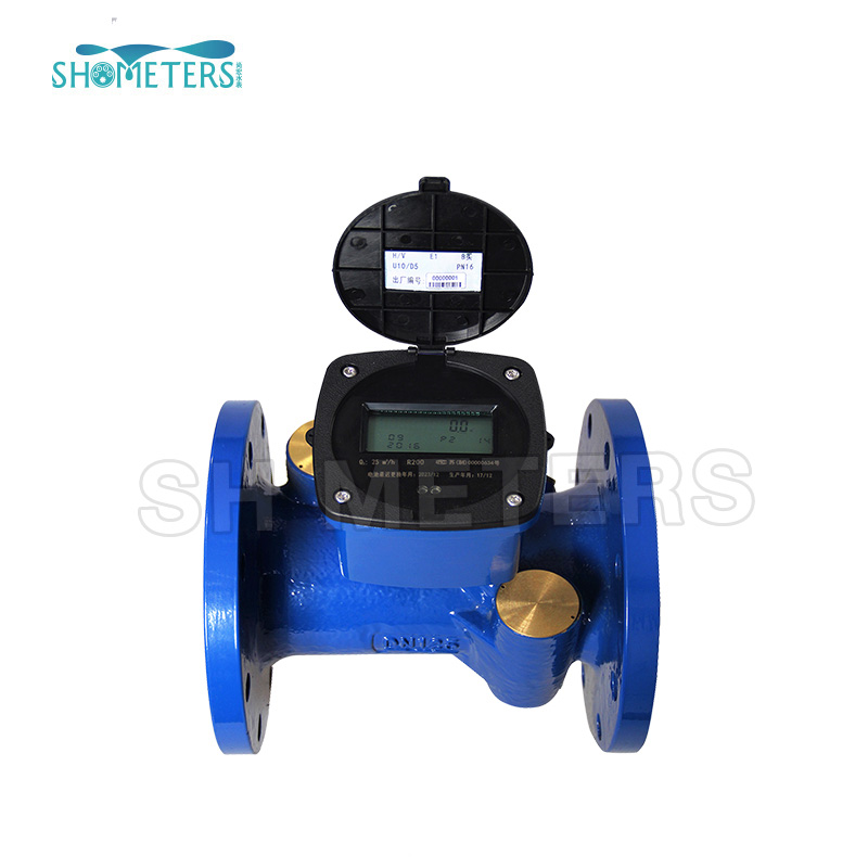 150mm 200mm remote with amr full liquid seal ductile iron cold water meter