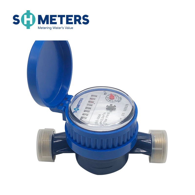 Single Jet Water Meter Brass R80 Residential Mechanical