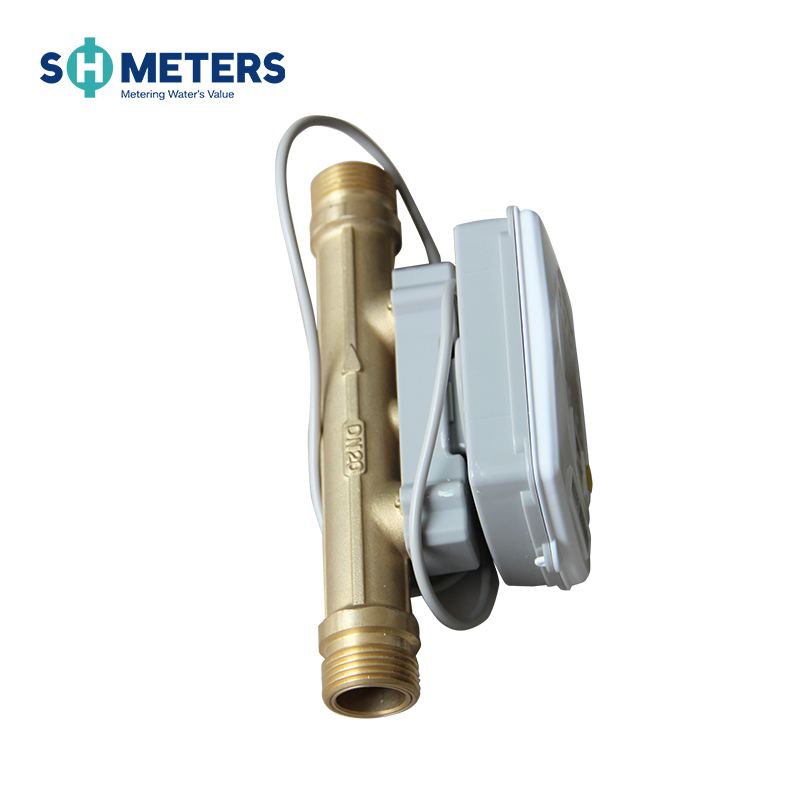 Brass Interface Ultrasonic Water Flow Meter