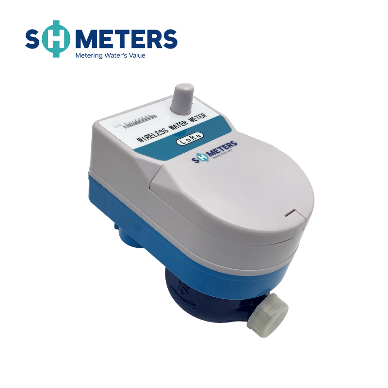 interfaced with cloud platform lora water meter system