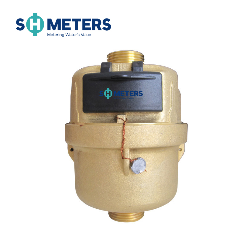 Volumetric Water Meter Domestic Brass Body