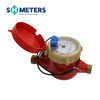 brass b class reed switch hot multi jet water meter