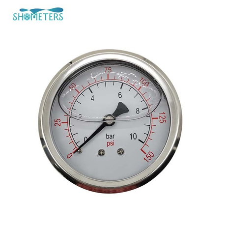 Axial seismic pressure gauge - Buy Axial seismic pressure gauge Product ...