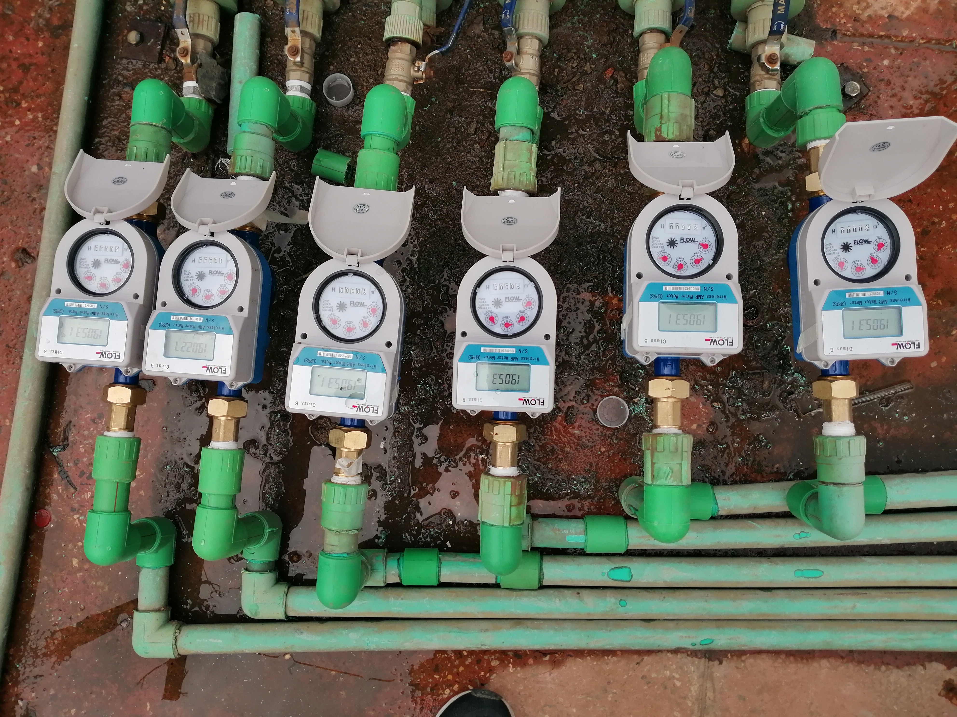 Water meter installation precautions